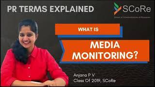 What is a Media Monitoring? - Public Relations Terms Explained (SCoRe)