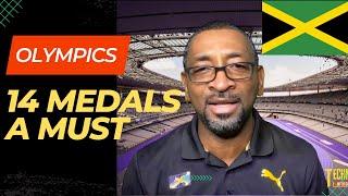 14 Medals A Must Win for #Jamaica #ParisOlympics2024 #Jaminate #TeamJamaica