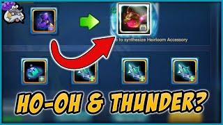 Synthesizing Ho-Oh and Thunder Gear? - 130+ Gold Accessory Test - Pokeland Legends