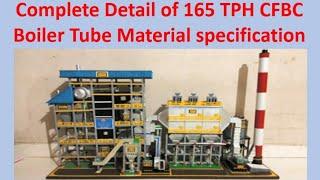 Complete details of CFBC Boiler tube materials Specification