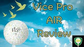 Vice Pro Air (2024) Golf Ball Review