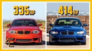 BMW 1-Series M vs BMW M3 | Car Spec Comparison | 4enthusiasts