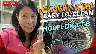 HOW TO CLEAN MITSUBISHI ELECTRIC FAN