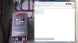 How to control the VFD via RS485 interface