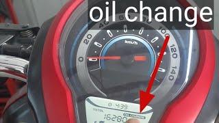 RESET INDIKATOR OIL CHANGE DAN TRIP SCOOPY TERBARU #shorts