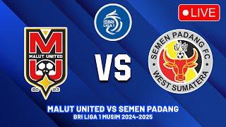 Malut United VS Semen Padang BRI Liga 1 2024/2025 Jadwal Siaran Langsung Liga 1 Hari Ini