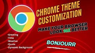 Dynamic and Personalized Chrome with Cool Themes!  | Using Chrome Extention | TrachitZ