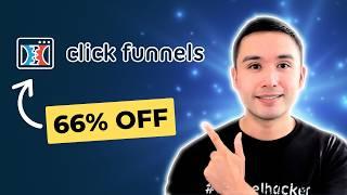 How to Get Clickfunnels for $33 Per Month (HUGE DISCOUNT!)