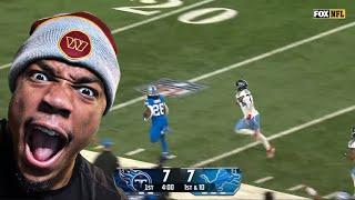 ITS THE DREADS! Tennessee Titans vs. Detroit Lions | 2024 Week 8 Game Highlights