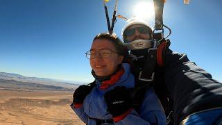 MARIAH MORALES - Tandem Skydive in Las Vegas at Skydive Fyrosity®