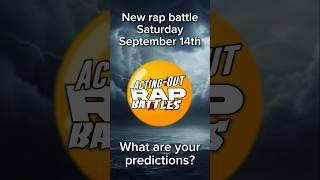 New rap battle Saturday! #shorts #rapbattle