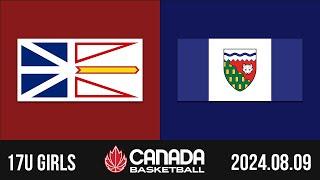 2024 Canada Basketball Nationals  17U GIRLS: Newfoundland & Lab. v Northwest Terr. [Aug 9, 2024]