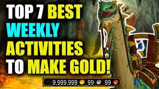 Make TONS OF GOLD w/ These 7 WEEKLY ACTIVITIES! WoW Dragonflight Goldmaking