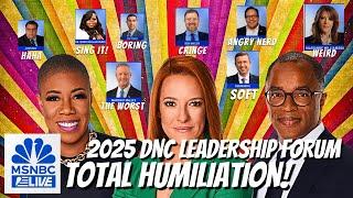 MSNBC HUMILIATED at DNC Leadership Forum 2025 Democrat CRINGE