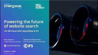 Sitecore Symposium 2022 - Powering the Future of Website Search