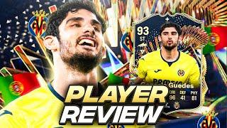 5⭐5⭐ 93 TOTS EVOLUTION GUEDES PLAYER REVIEW | FC 24 Ultimate Team