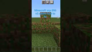 minecraft scp 096 v3 addon fix