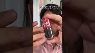 Water lip tint | Etude house shade- Red grapefruit ade🫧 #liptint #red #lips