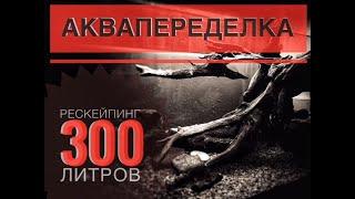 #aquascaping #акваскейпинг #Аквапеределка, рескейпинг аквариума 300 литров