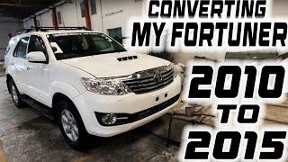 Coverting Toyota Fortuner Type 1 Modified to Type 2 | Jatin Mistry