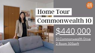 Singapore HDB Property Home Tour - 51 Commonwealth Drive, Queenstown. Just MOP. 2 Room HDB. For SALE