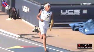 Spencer Gibson 4x800 Meter AAU Junior Olympics Track Meet (08-05-22)