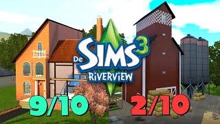 Judging and Rating Every EA Build in the Sims 3 Riverview Pt 2