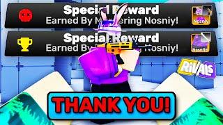 Thank You Nosniy... (Roblox Rivals News)