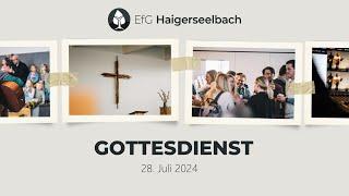 Gottesdienst mit Waldemar Herberth | 28.07.2024