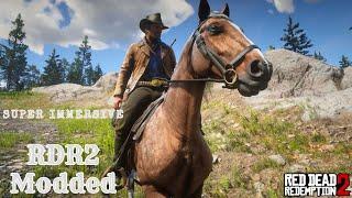 Red Dead Redemption 2 Modded but the LONGEST and most IMMERSIVE run EVER!!!  Pt. 5