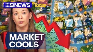 Property price increases slowing, report finds | 9 News Australia