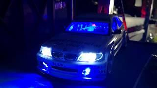 BMW 320i E46 1:18 Modellauto Dirk Müller AutoArt Tuning Led Xenon (VIDEO Nr.6)