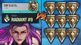 #9 Peak Radiant VS 9 Bronze! - (He's PRO LEVEL)