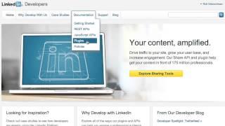 How to add a Linkedin follow button on your company website