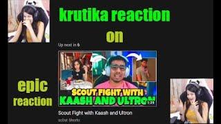 KRUTIKA REACT ON SCOUT SHORTS | FUNNY REACTION | MUST WATCH