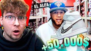 BYRE REACCIONA a EL ALFA GASTANDO +50.000$ en ZAPATILLAS OTRA VEZ!!