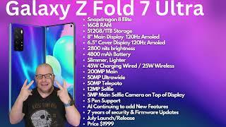 Galaxy Z Fold 7 Ultra