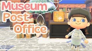 Museum Post Office | Winter Christmas Cottagecore Island | ACNH Animal Crossing New Horizons