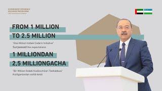 From 1 Million to 2.5 Million“ ... One Million Uzbek Coders Initiative Outnumbered the expectations