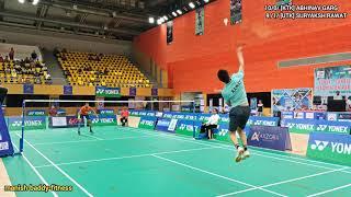 SEMI FINAL | Abhinav GARG (KTK) v/s Suryaksh RAWAT (UTR) | All India U-17 Badminton Ranking 2024 GOA