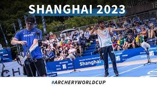 Prathamesh Samadhan Jawkar v Robin Jaatma – compound men semifinal | Shanghai 2023 World Cup S2