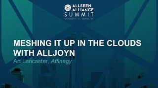 Meshing it up in the Clouds with AllJoyn