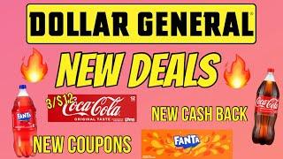 DOLLAR GENERAL NEW DIGITAL COUPONS & CASH BACK OFFERS‼️3/$12 COKE PRODUCTS, $1.31 FANTA 2 LITERS