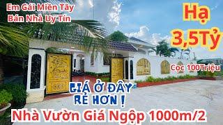 Em Gái Miền Tây Bán Nhà Vườn Đẹp Giá Rẻ Hạ 3Tỷ Chốt nhanh Gần Chợ Bình chánh ,Đường Ô Tô