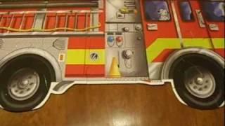 Melissa and Doug Fire Truck Floor Puzzle Review