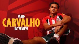 FÁBIO CARVALHO | FIRST INTERVIEW AS A BRENTFORD PLAYER 