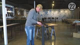 Assembling the Base of Your Wood Restaurant Table Tops