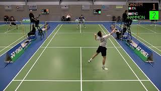 Marco Danti  - Ben Hammond 󠁧󠁢󠁥󠁮󠁧󠁿, MS, Yonex Dutch Junior International 2023