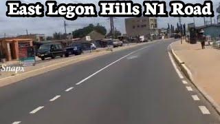 Nanakrom-East legon Hills Road Finally Completed for Commission. School Junction to East Legon Hills