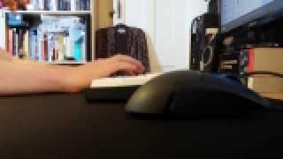 ABS Double Shot ISO Full UK Layout Keycaps Quickfire XT Cherry MX Browns Typing/Sound Test